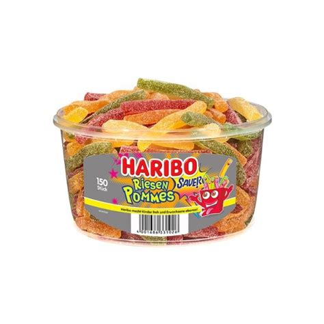 Haribo Riesen Pommes Sauer Kg G K Smet Ark Teri