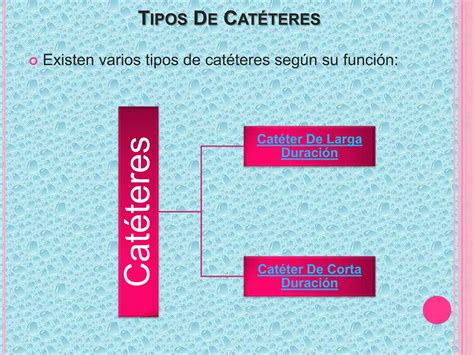 Tipos de catéteres PPT