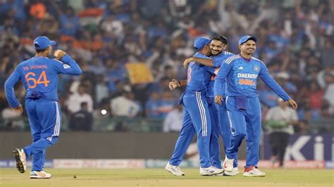 India Vs Aus 4th T20i भारत ने ऑस्ट्रेलिया को 20 रनों से हराकर टी20