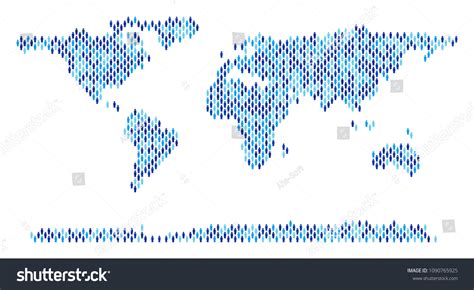 Population World Continent Map Demography Vector Stock Vector (Royalty Free) 1090765925 ...