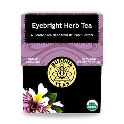 Buddha Teas Organic Eyebright Herb Tea Ou Kosher Usda