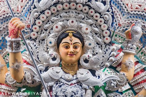 A virtual tour of beautiful Cuttack Durga Puja Pandals showcasing Silver Filigree through the ...