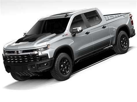 Chevrolet Silverado ZR2 Bison 2023 3D model | CGTrader