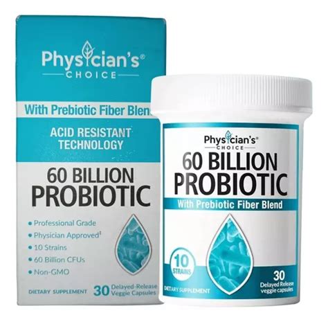 Physician Choice 60 Billion Probiotic 30 Caps Meses Sin Intereses