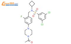 N 4 4 Acetylpiperazin 1 Yl 2 Fluorophenyl Methyl 3 5 Dichloro N