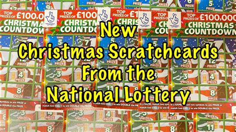 Found Some More Xmas Scratchcards Christmas Countdown Youtube