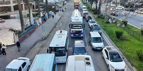 Karadeniz Sahil Yolu Nun Ordu G Zerg H Nda Trafik Yo Unlu U Trabzon