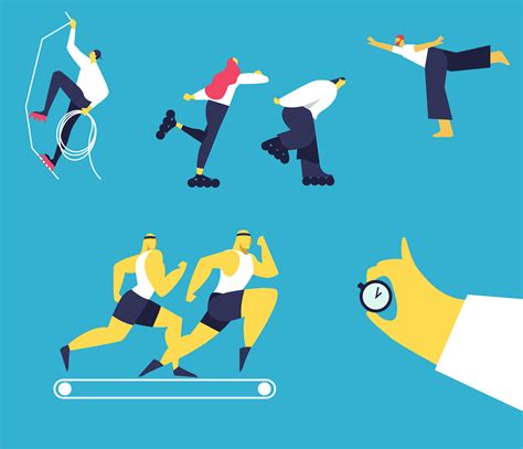 Sports characters animation on Behance