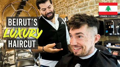 Lebanon S Most Luxurious Barber Youtube