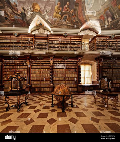 Jesuits Barock Library Clementinum Prague Library Was Finished 1727