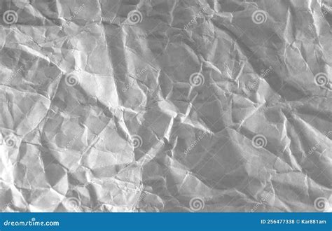 Texture Crumpled Paper White Paper Stock Photo Image Of Letter