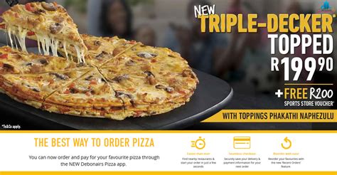 Triple-Decker Topped Promotion @ Debonairs • Kimberley PORTAL