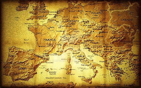 Old Europe Map by martynesku on DeviantArt