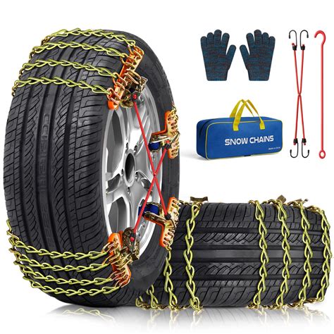 snow tire chains  car suv pickup trucks universal car snow chains