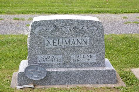 George Neumann Sr Find A Grave Memorial