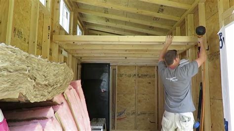 Course of Shingles: Large shed with loft - Prefab Two Story Shed ...