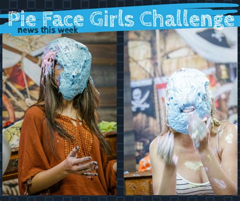 Pie Face Girls Challenge - Girls geting pied by raposa2 on DeviantArt