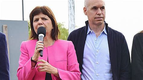 Las Chicanas Entre Patricia Bullrich Y Horacio Rodríguez Larreta Al Filo De La Ruptura Juntos