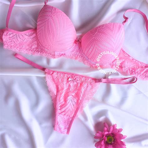 Conjunto Lingerie Sexy Bojo Renda Calcinha e Sutiã Ajustável