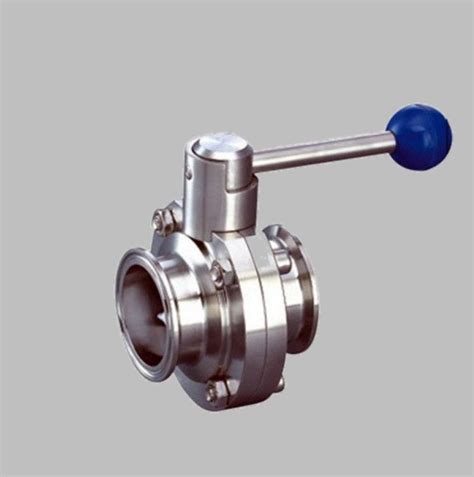 Stainless Steel Tc End Butterfly Valve At Rs Diaphragm Valves In