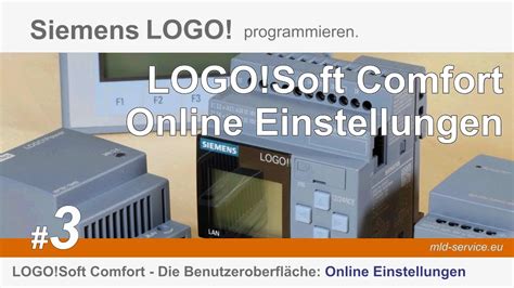 Siemens LOGO 8 Programmieren Tutorial Deutsch 3 LOGO Soft Comfort