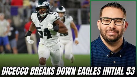 Andrew Dicecco Reacts Breaks Down Eagles Initial Man Roster Youtube