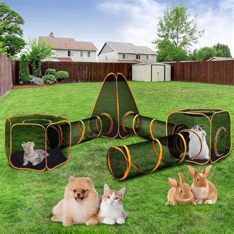 Amazon Rengue Outdoor Cat Enclosures In Cat Playground Tent