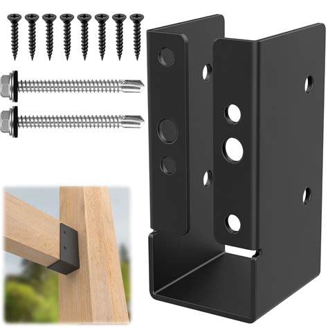 8pcs Concealed Joist Hanger 2 X 4outdoor Concealed Flange Hanger 2