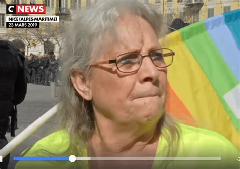 La dernière interview de Geneviève Legay Gilet jaune âgée de 73 ans