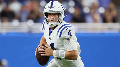 Colts QB depth chart: Sam Ehlinger likely to start for Indianapolis ...