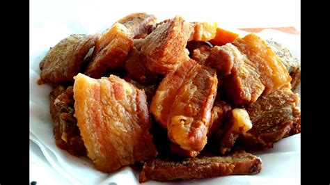 Bagnet Crispy Pork Belly Recipe Youtube