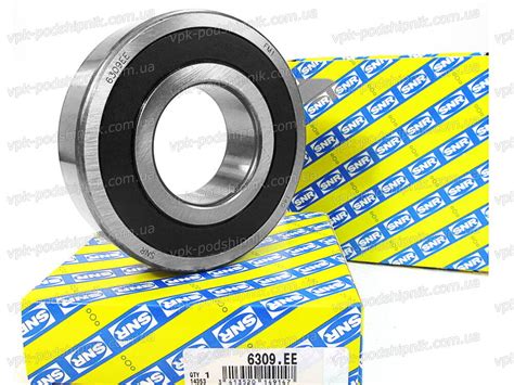 Подшипник 6309 EE SNR Франция 6309 RS Купить Цена 812 в Украине