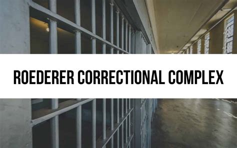 Roederer Correctional Complex: Rehabilitation in Kentucky