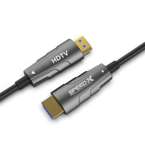 Speed-X Fiber HDMI Cable 2.0/2.1 AOC (Active Optical Cable) Support 4K ...