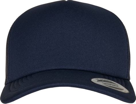 Flexfit Snapback Pet Yp Classics Classic Curved Visor Foam Donkerblauw