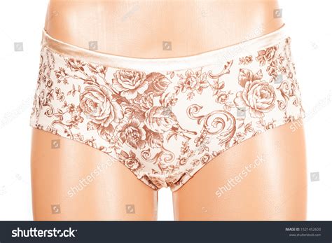 Female Panties On Mannequin Isolated On Stock Photo Edit Now 1521452603