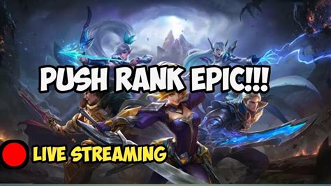 Live Push Rank Mobile Legends Youtube