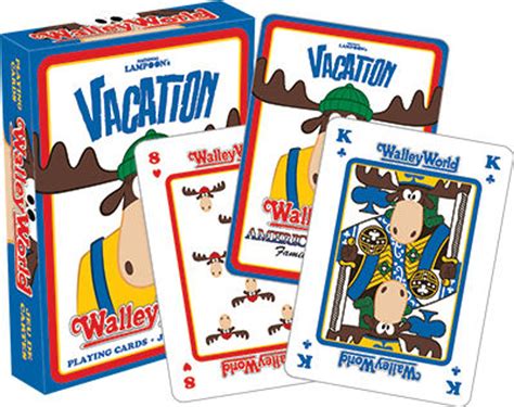 Vacation Wally World Playing Cards Nerdkungfu