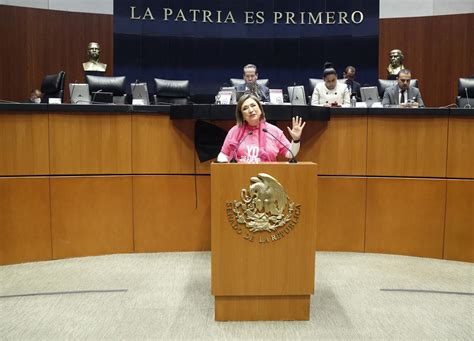 Senadora Xóchitl Gálvez Ruiz Para Referirse A La Ley General De