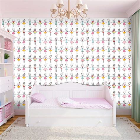 Papel Parede Vinílico Lavável 50cm X 3 0m QUARTO INFANTIL 47 no Elo7