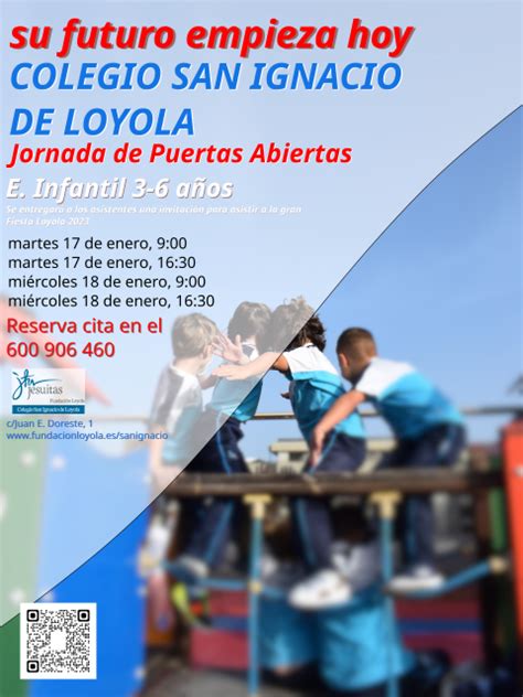 Jornada De Puertas Abiertas Infantil 2022 2023 Fundación Loyola