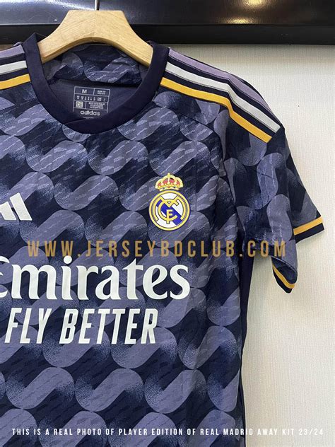 Real Madrid Away Kit 23 24 Real Madrid Jersey 2023 Jersey Club BD