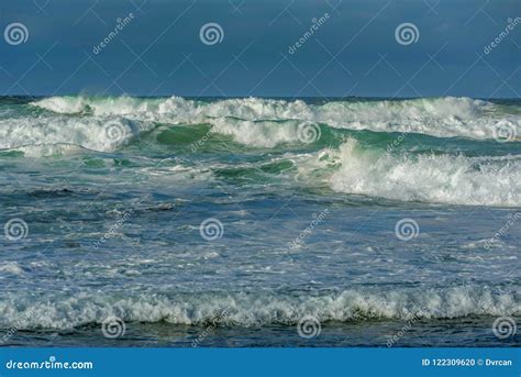 Ocean Water Waves in Australia Stock Photo - Image of light, liquid ...