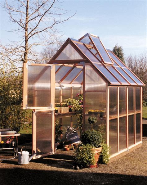 Greenhouse Kit Mt Hood 6x8 Lawn And Garden Sheds And Outdoor Storage