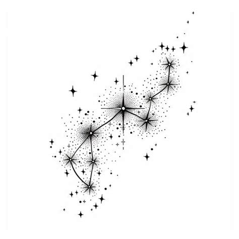 Constellation Tattoo Vector Pack Imagella