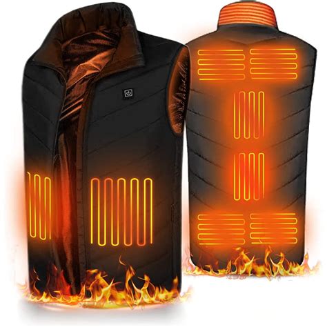 Heated Vest Men Women Heated Vest Jacket Electric Heated Clothing With