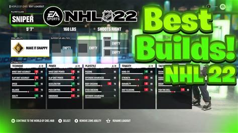 The Best Eashl Builds In Nhl Youtube