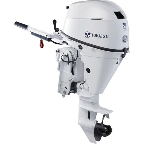 Tohatsu 30 HP Tiller Outboard Motor MFS30 2024 Defender 07 12 2023