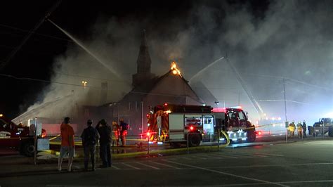 Fire Burns Church In New Plymouth Polling Station Moved