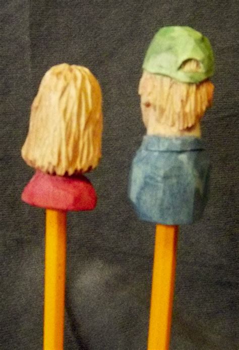 North Idaho Carver: Pencil Puppet